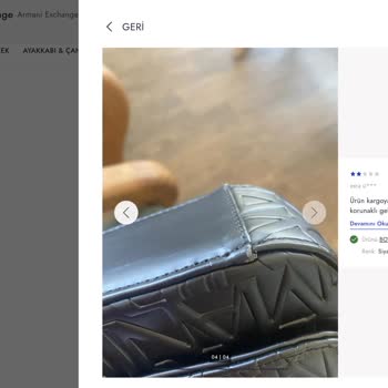 Kısa Sürede Soyulan Çanta İçin Değişim Talebim Reddedildi, Mağduriyetim Giderilmiyor