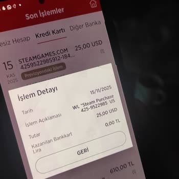 Onaysız Yurt Dışı Kart Harcamaları Nedeniyle Maddi Kayıp Ve Güvenlik Açığı