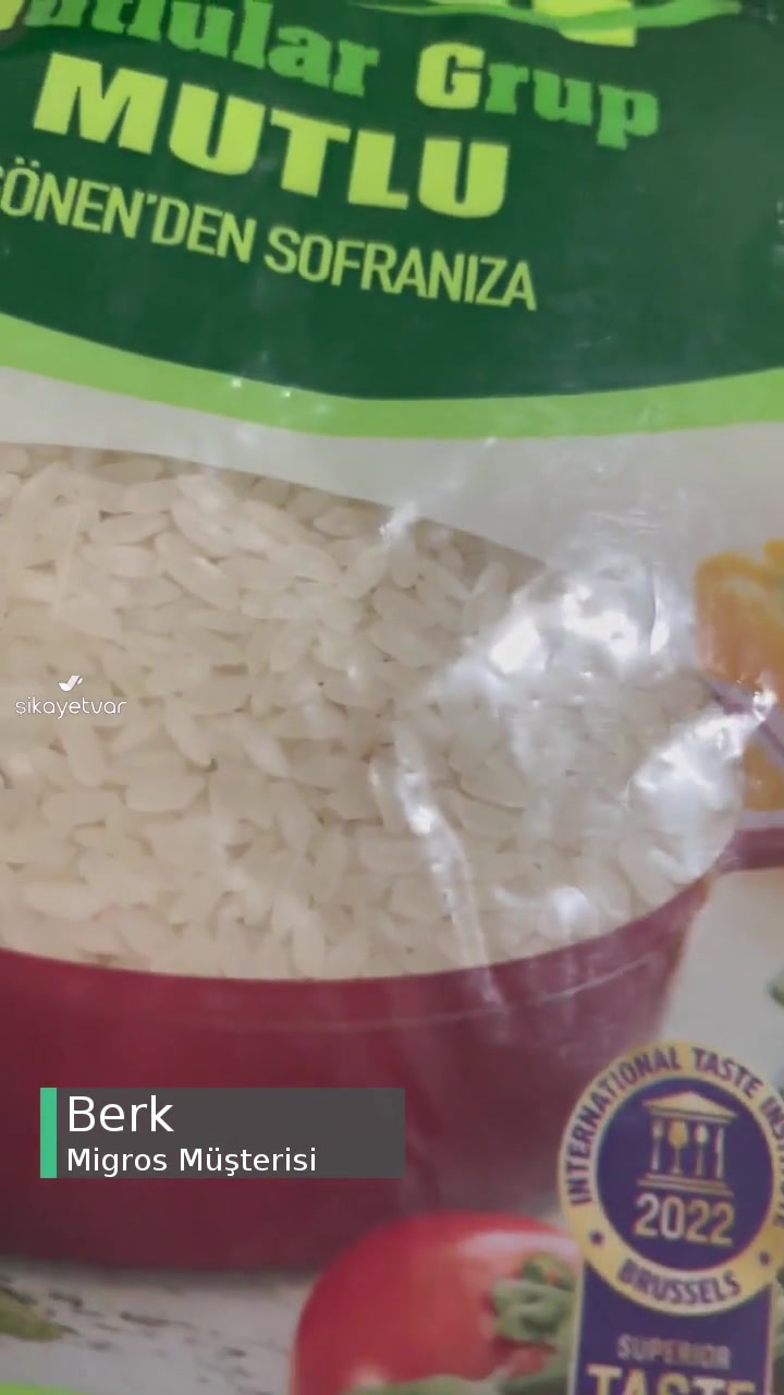 Migros Pirinç Kurtlu Çıktı! videonun kapak resmi