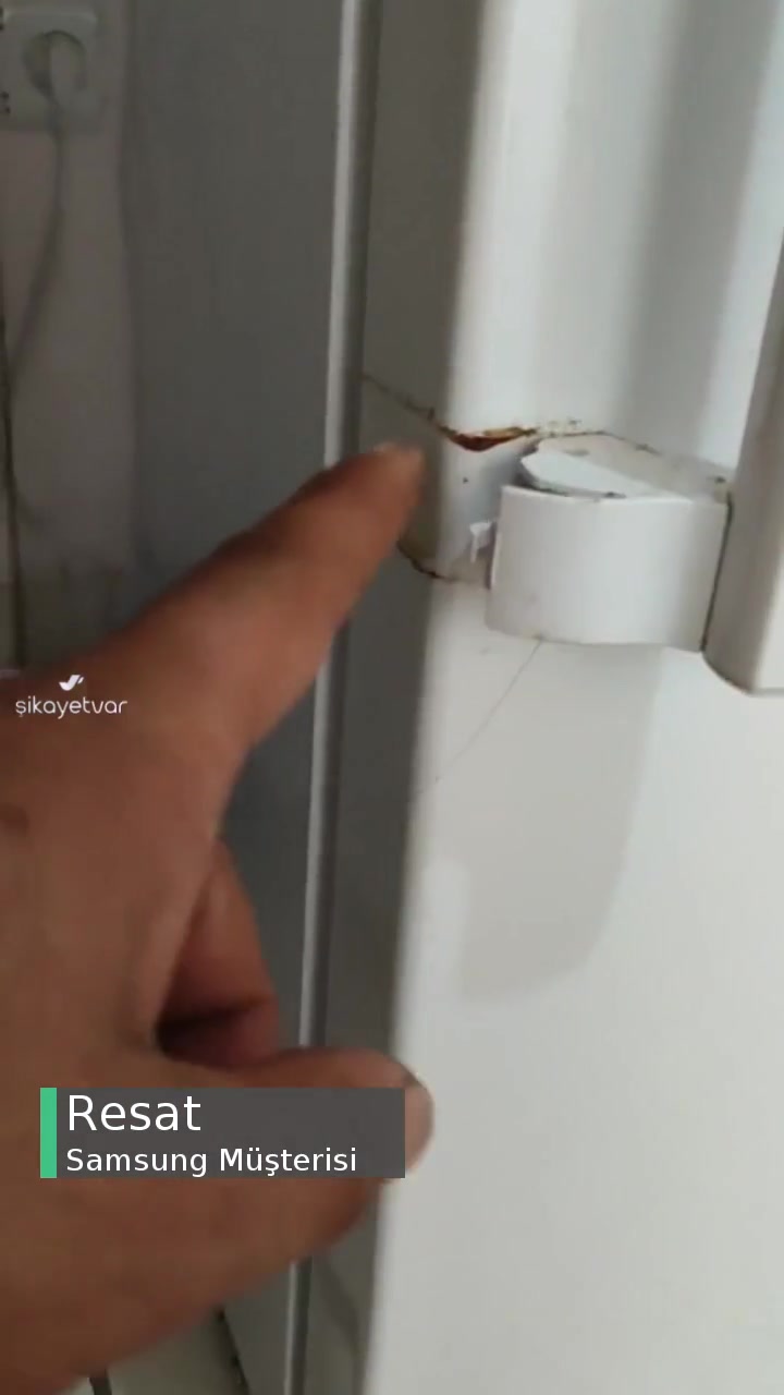 Samsung Kapı Kolu Kırıldı Dolabın! videonun kapak resmi