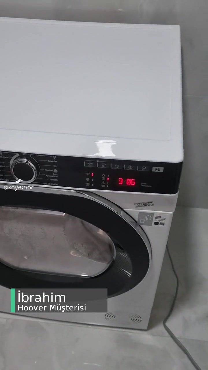 Yeni Kurulan Hoover Kurutma Makinesi Su Akıtıyor! videonun kapak resmi