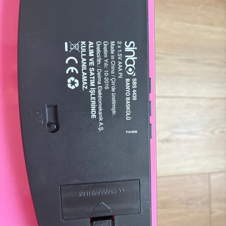 Sinbo Dijital Baskül Pil Değişimi Sonrası Ölçüm Sorunu Ve Teknik Destek Talebi