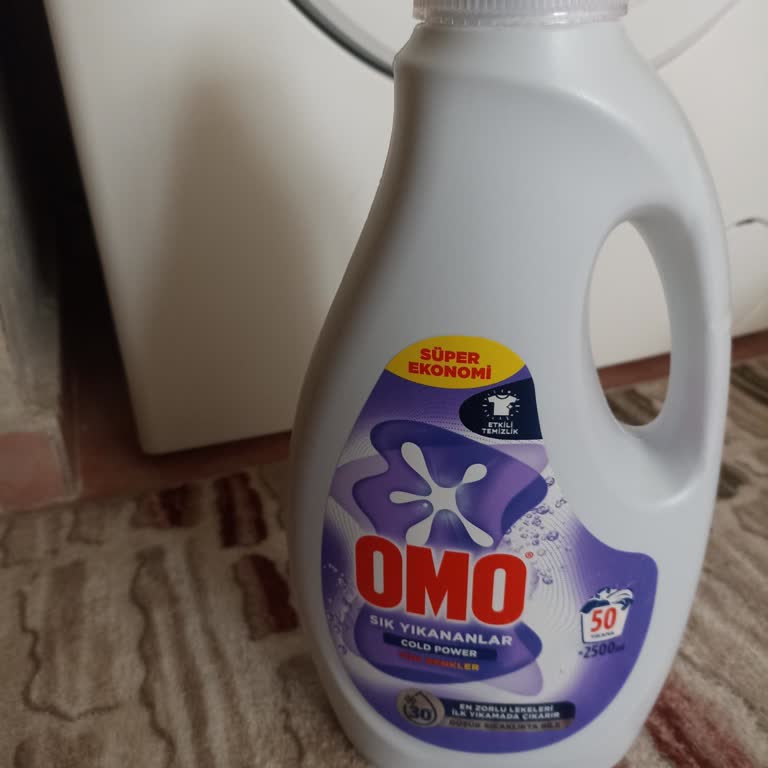OMO Sıvı Deterjan Kötü Koku Ve Temizlik Sorunu Yaşattı
