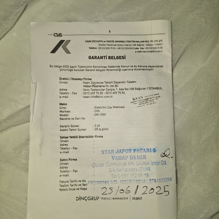 Servisten Dönen Çaycı Aynı Arızayla Tekrar Bozuldu, Çözüm Bekliyorum