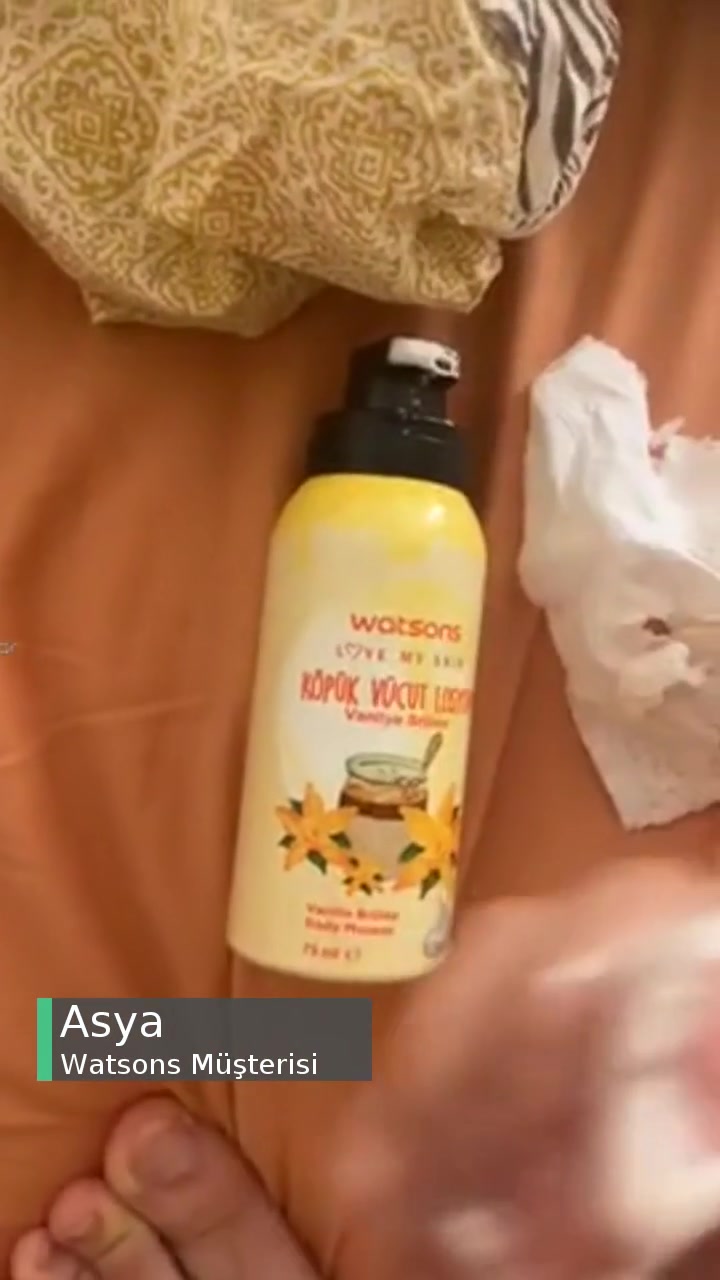Watsons Vücut Losyonun İçinden Yabancı Madde Çıkması videonun kapak resmi