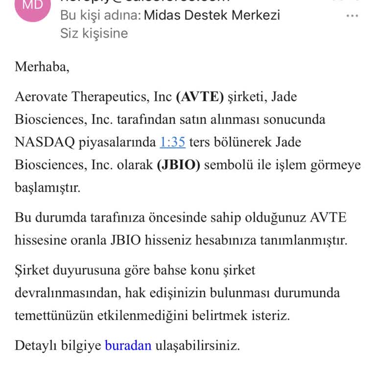 Midas Üzerinden AVTE Hissesi Temettü Ödemesi 6 Aydır Yapılmıyor
