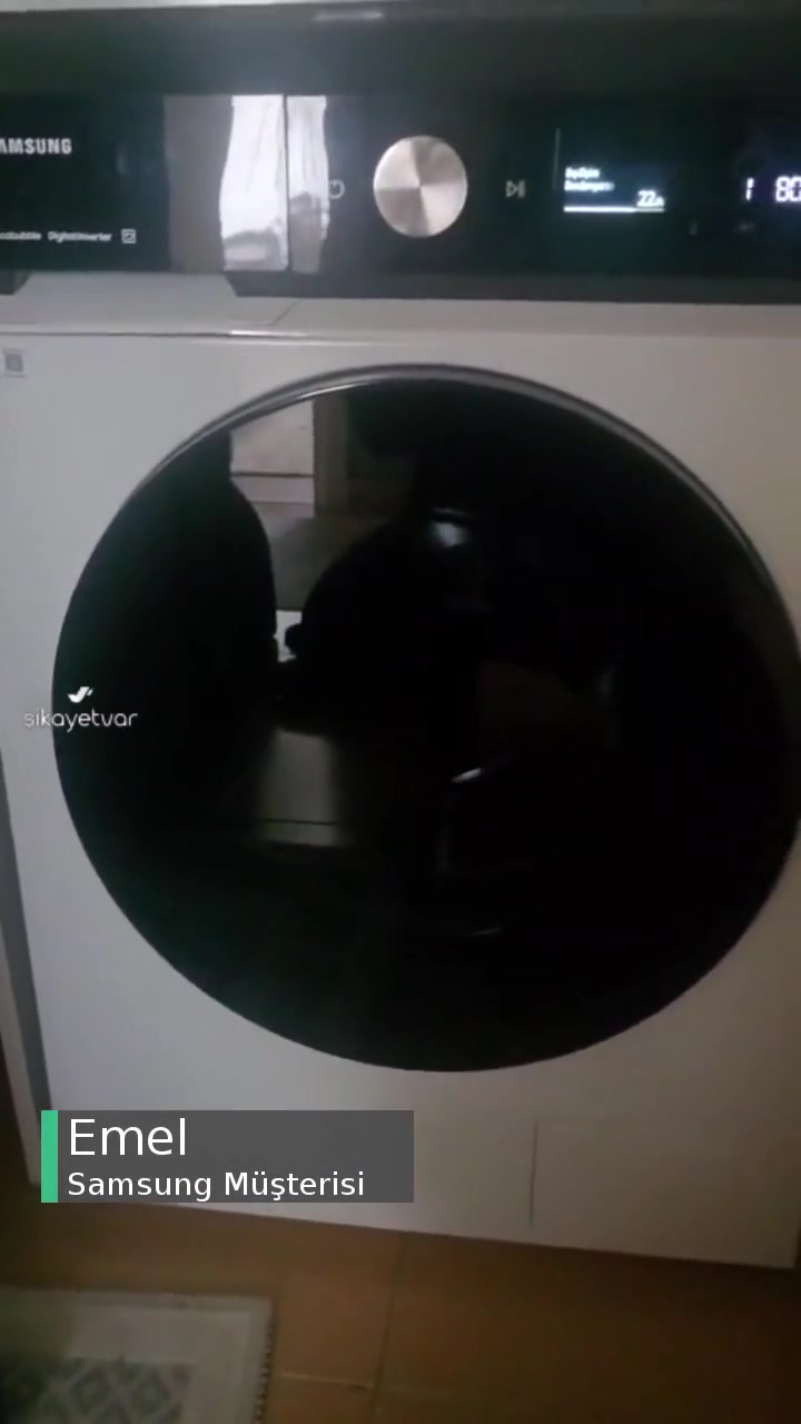 11 Kg Samsung Çamaşır Makinesi Kazan Sesi! videonun kapak resmi