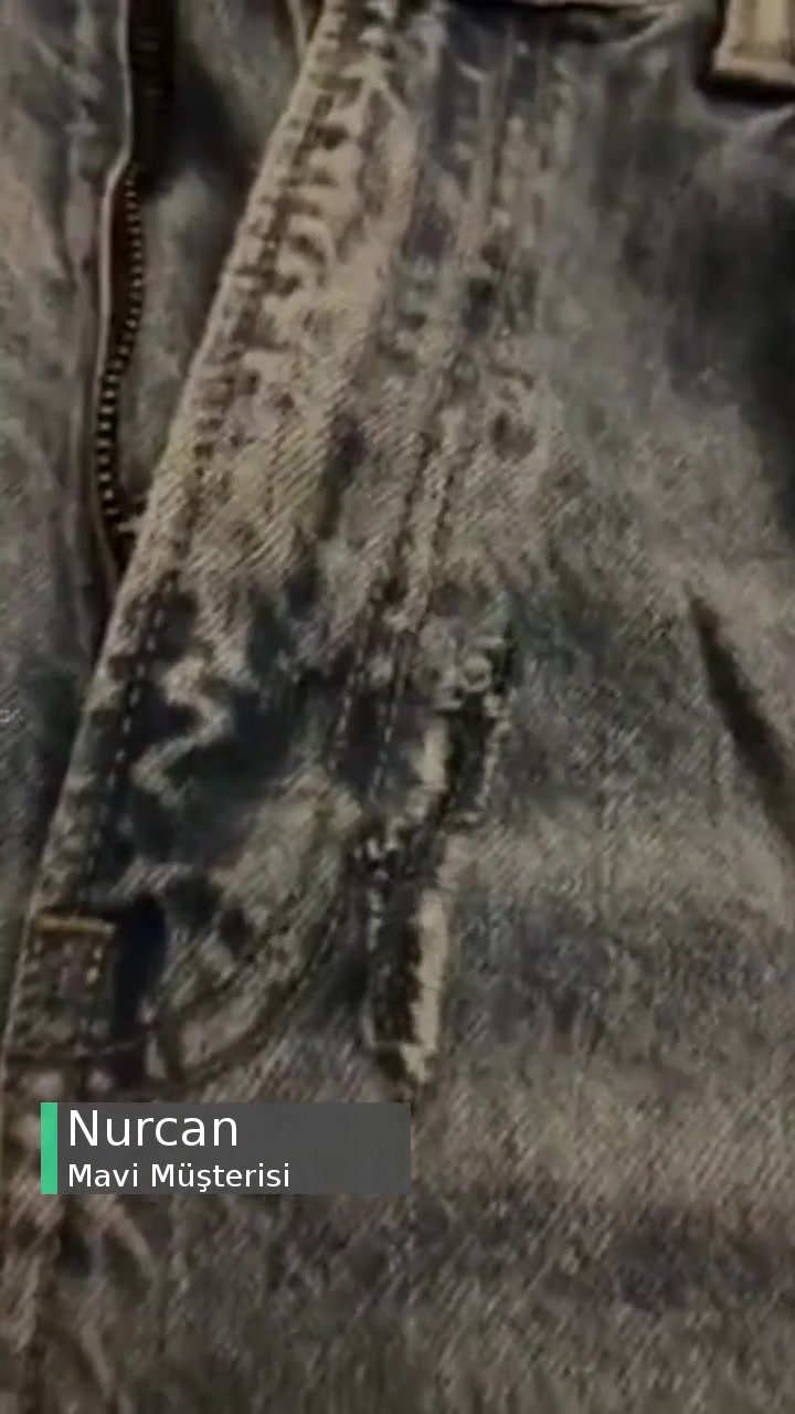 Mavi Iconic Model Kot Pantolonda Fabrikasyon Hata videonun kapak resmi