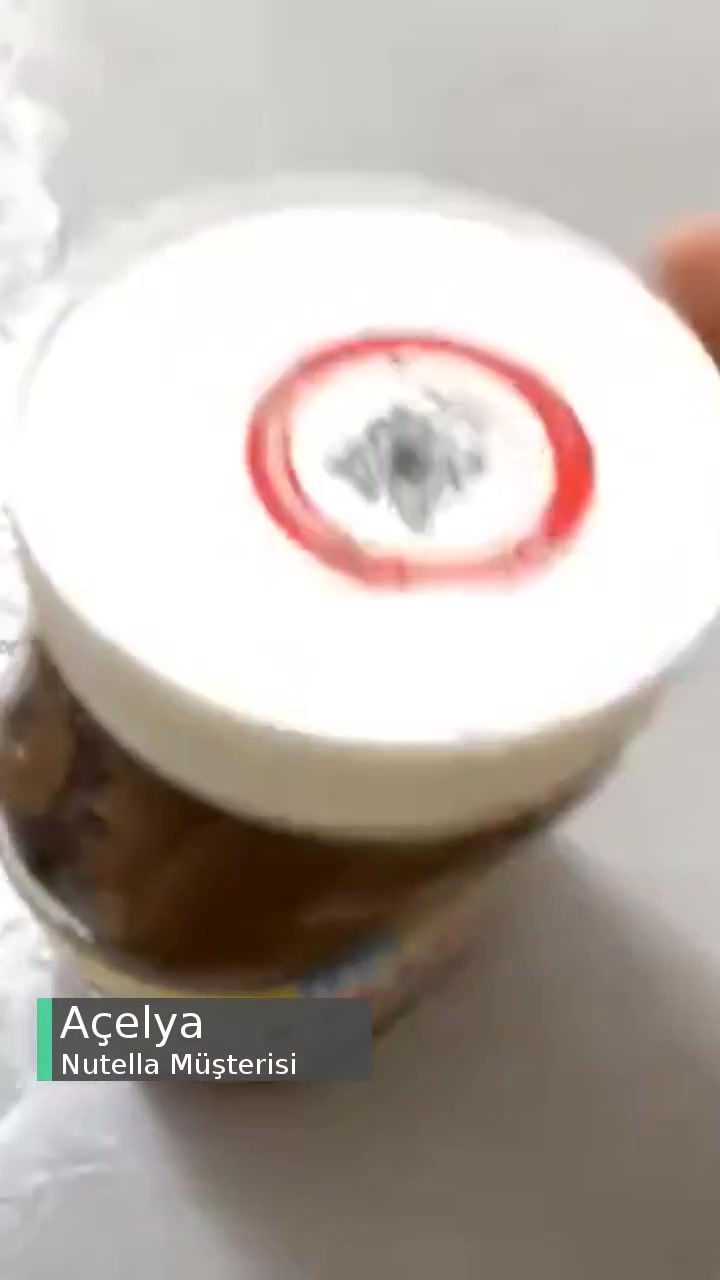 Nutella Kapakta Kod Yok videonun kapak resmi