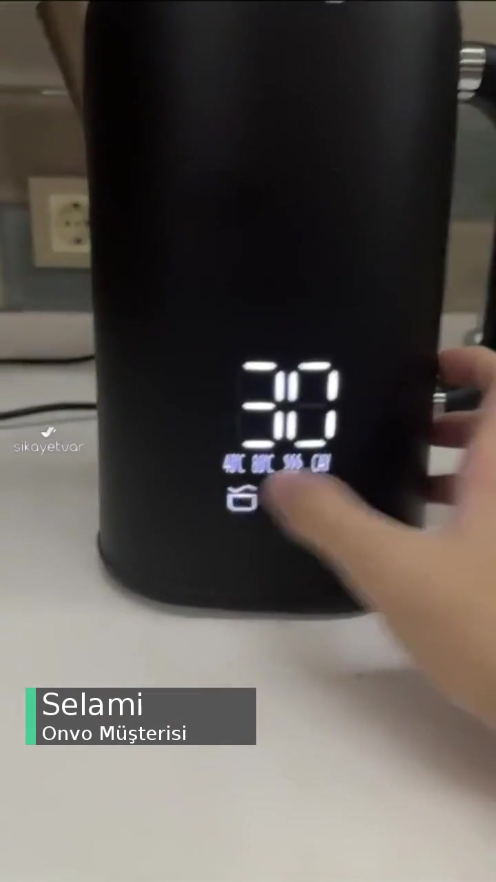 Onvo Markalı Elektrikli Çay Setinin Dokunmatiği Çalışmıyor! videonun kapak resmi