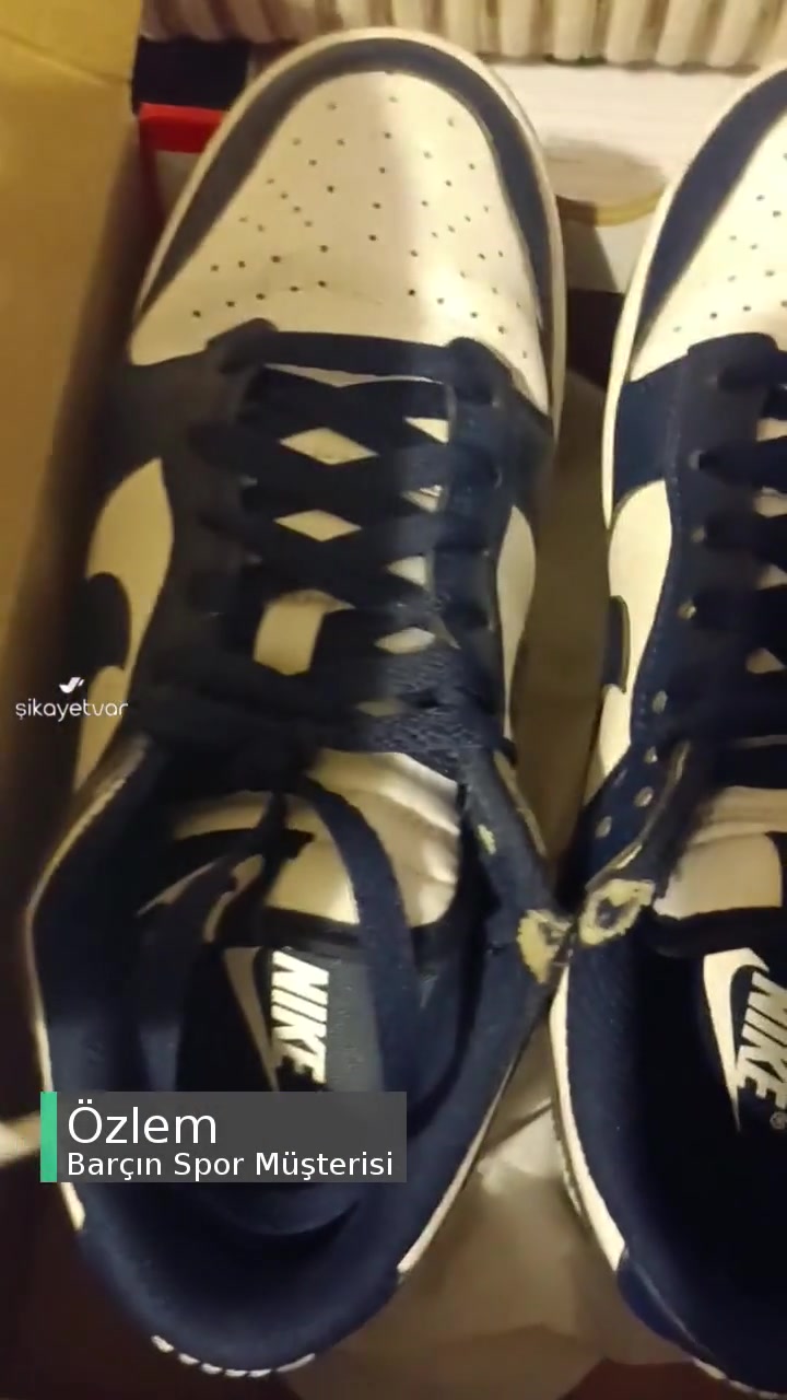 Barçın Spor'dan Alınan Nike Ayakkabı Üç Ayda Deforme Oldu! videonun kapak resmi