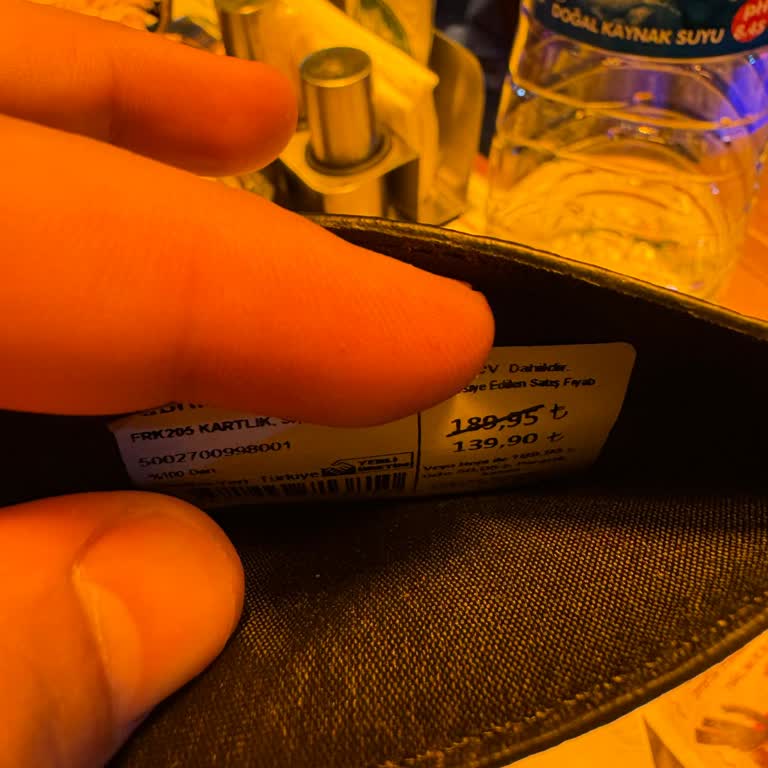 Web Sitesinde İndirimli Gösterilen Kartlığın Gerçek Fiyatı Etiketle Uyuşmadı