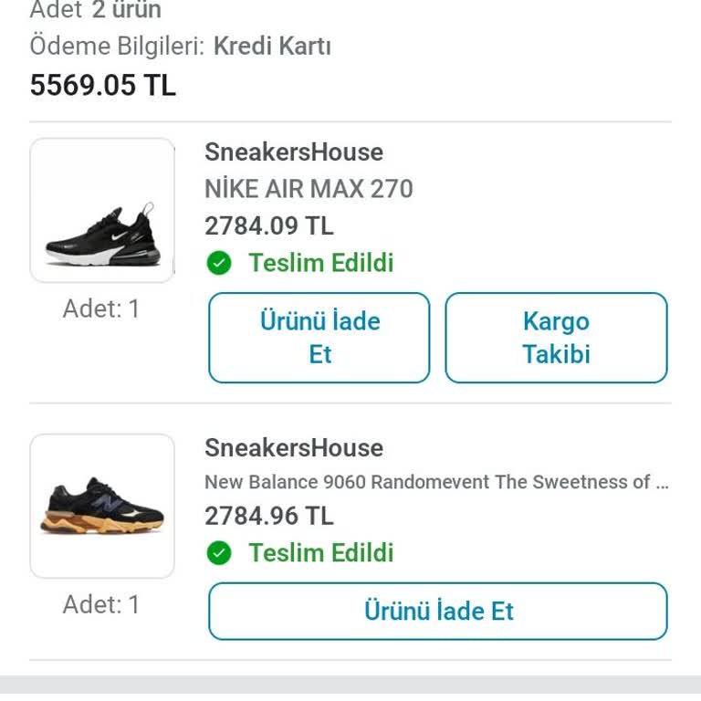 Epttavm Eksik Gönderilen Ürün ve Yanıltıcı Sipariş Takibi