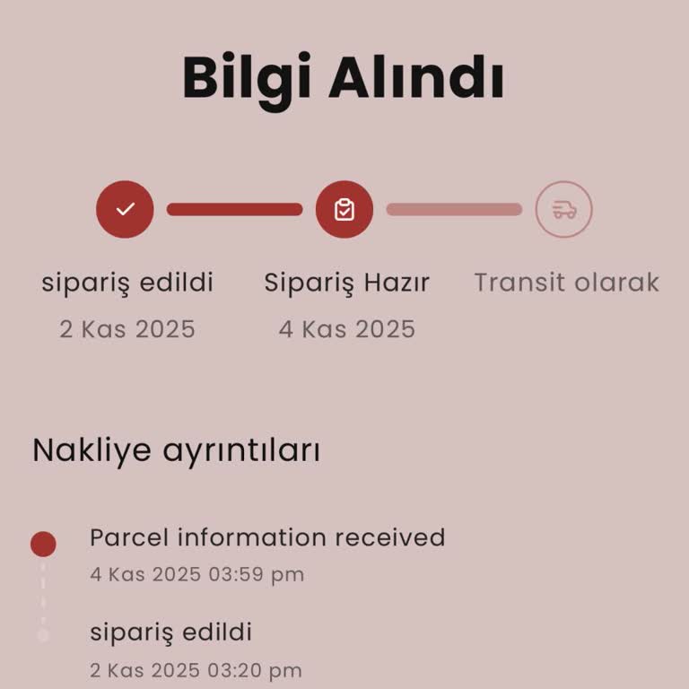 Siparişim Kayıp Firma Sessiz Çözüm Bekliyorum