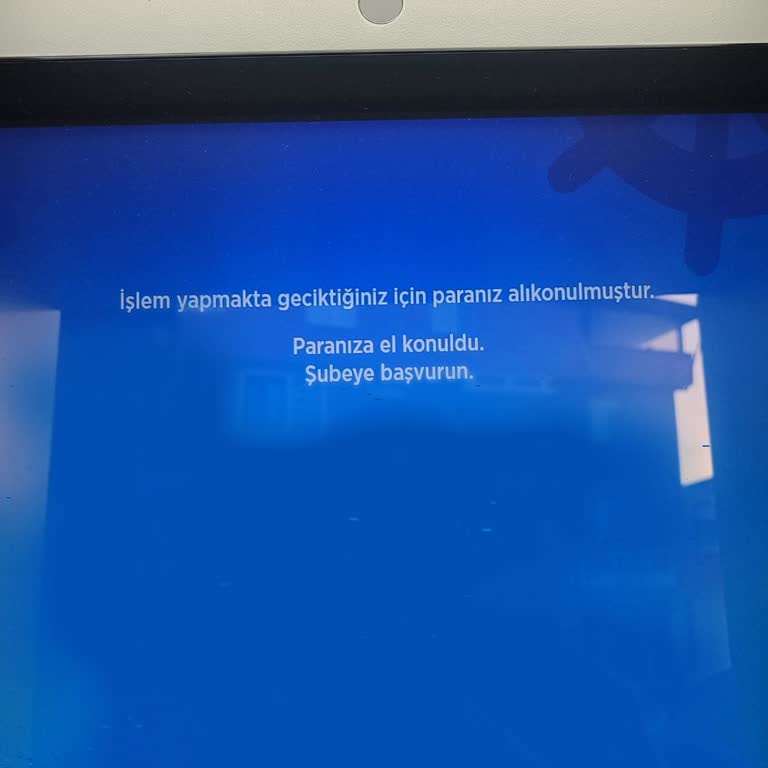 Denizbank ATM Arızası Nedeniyle Yatırılan Yüksek Tutarlı Parama El Konuldu
