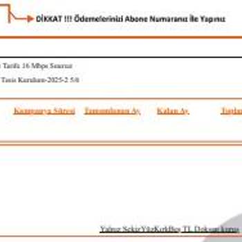 Fatura Tutarında Bilgilendirme Yapılmadan Ani Artış Ve İade Talebi