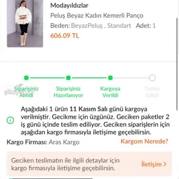 Trendyol Moda Yıldızlar Satıcısından Şikayetçiyim!