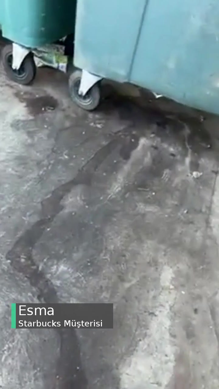 Starbucks Süt Çöplerini Bu Alana Atmasın videonun kapak resmi