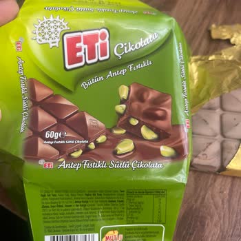 Eti Antep Fıstıklı Çikolatanın Görüntüsünde Sorun Ve Değişim Talebi