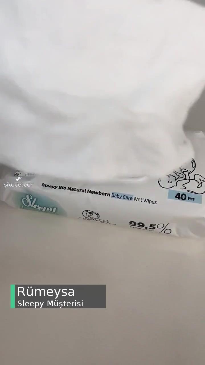 Sleepy Islak Mendil Anlamadığım Şekilde Küf Gibi Bir Şeyle Karşılaştım! videonun kapak resmi