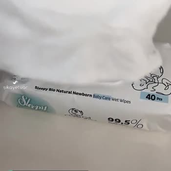 Sleepy Islak Mendil Anlamadığım Şekilde Küf Gibi Bir Şeyle Karşılaştım!