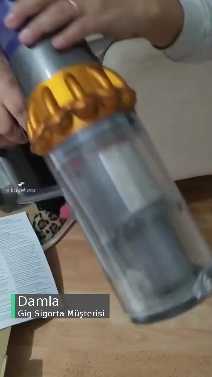 Gig Sigorta Dyson V15 Detect Şarjlı Süpürge Tamiri! videonun kapak resmi
