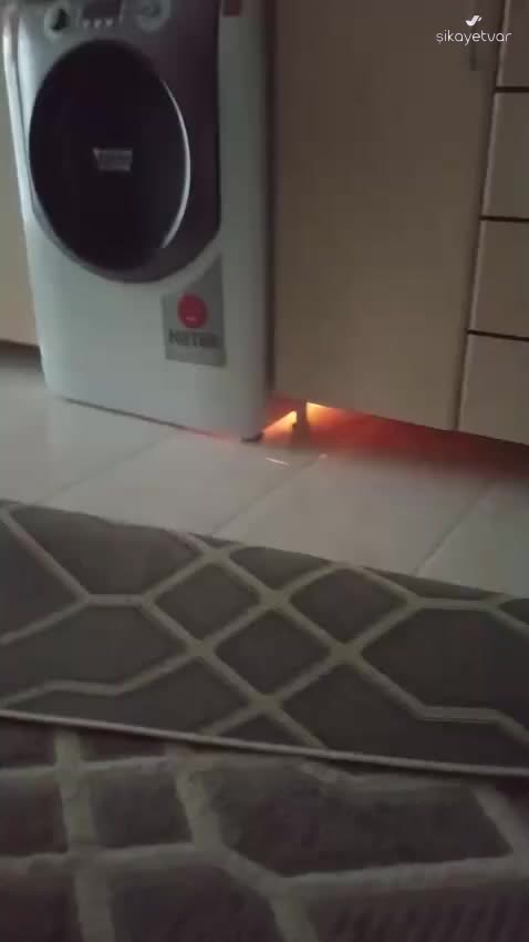 Ariston Washing Machine Caught Fire at Home video cover