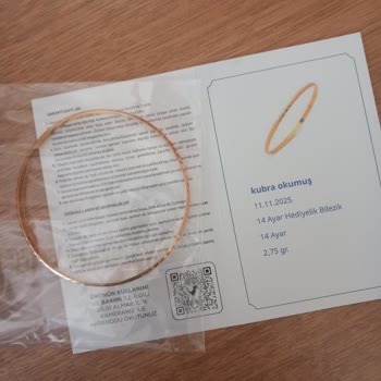 Eksik Gramajlı Bilezik Ve İade Sorunu Yaşadım