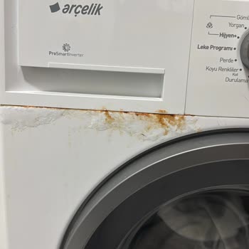 Arçelik Çamaşır Makinesi Sürekli Su Kaçağı Ve Çürüme Sorunu, Kalıcı Çözüm Bekliyorum