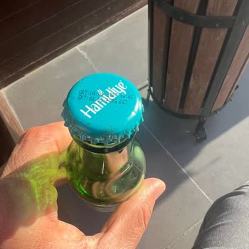 Aldığım Hamidiye Su Şişesinin Kapağında Pas Vardı