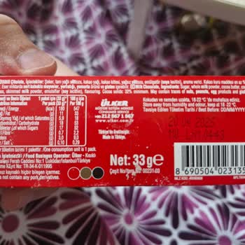 Aldığım Çikolatanın Rengi Ve Kokusu Alışılmadık Şekilde Bozuk Çıktı