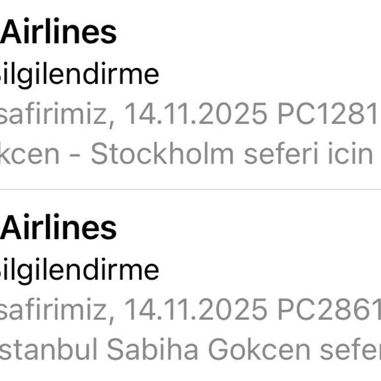 Pegasus İki Uçakta Teknik Arıza Ve Uzun Rötar Nedeniyle Mağduriyet Yaşadım!