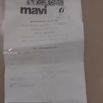 Mavi'nin Tişörtlerinin Solması Ve Dikişlerin Yırtılması