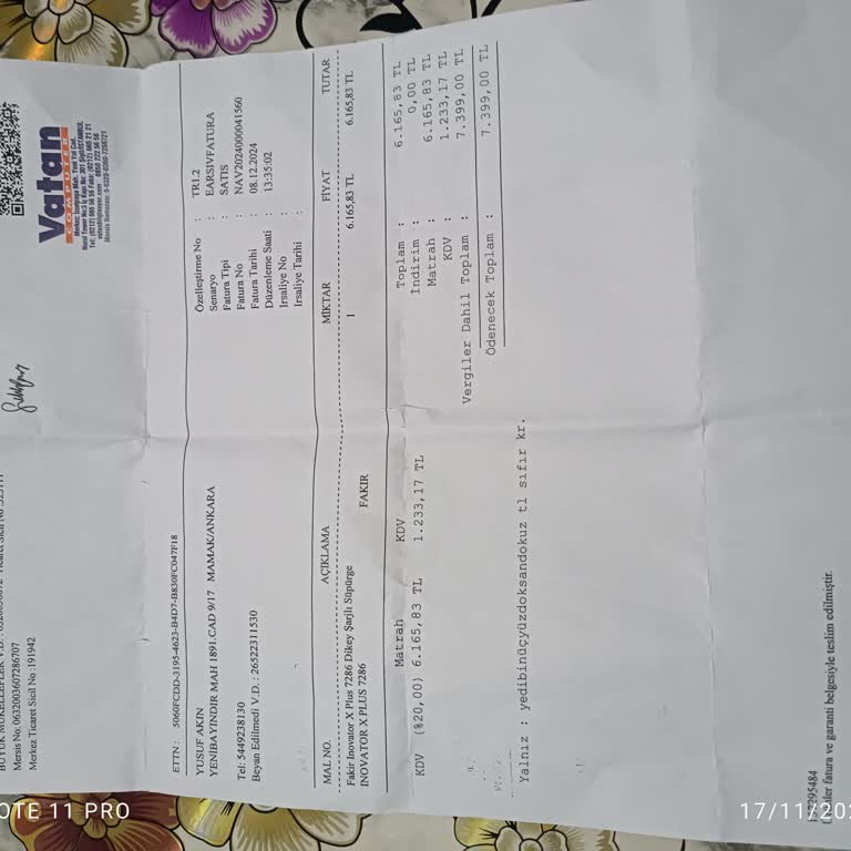 Garanti Kapsamında Olan Süpürgeye Ücret Talebi Ve Sorunun Çözülmemesi