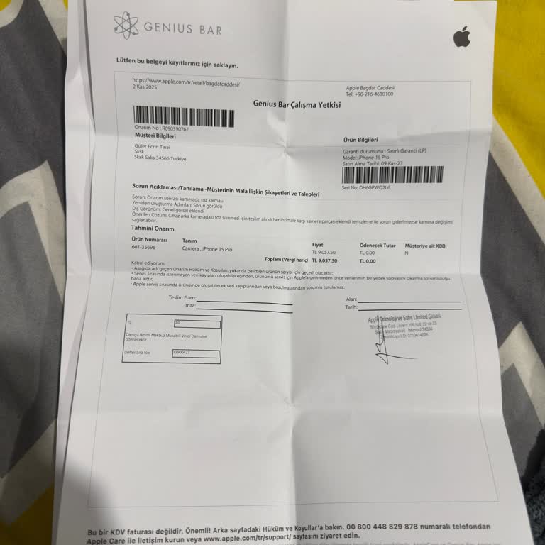 Apple Onarım Sonrası Sürekli Yeni Sorunlar Ve Yetersiz Destek