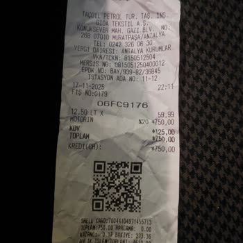 Yakıt Dolumunda Eksik Mazot Ve İlgisiz Yetkili