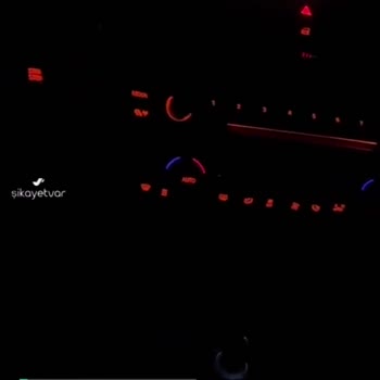 BMW F20 2015 Gösterge Işıkları