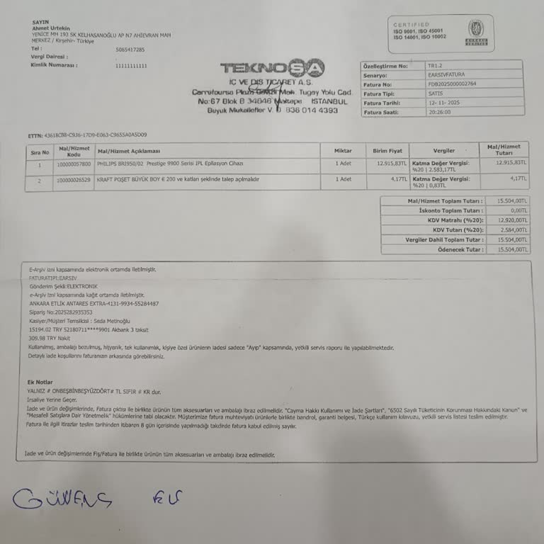 Yeni Alınan Arızalı Ürün İçin Değişim Talebim Reddedildi, Mağduriyet Yaşıyorum