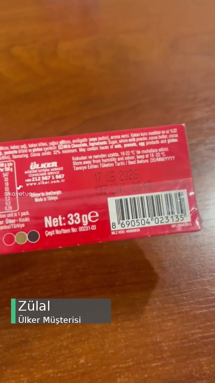 Ülker Napoliten Çikolata Bozuk! videonun kapak resmi
