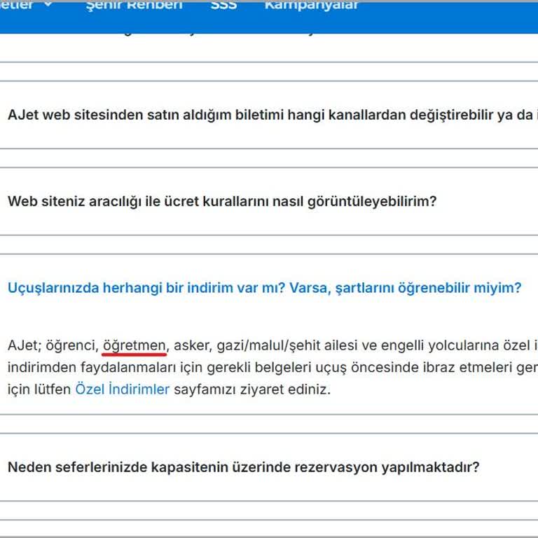 Öğretmen İndirimi Seçeneği Sistemde Hiç Görünmüyor, Müşteri Hizmetleri İlgisiz