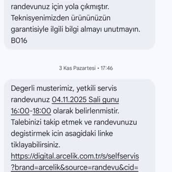 Arçelik Dondurucu Arızası Nedeniyle Zehirlenme Ve Sürekli Servis Sorunu