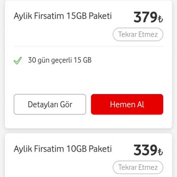 Satın Aldığım İnternet Paketinde Beklenmeyen Fiyat Farkı Mağduriyeti