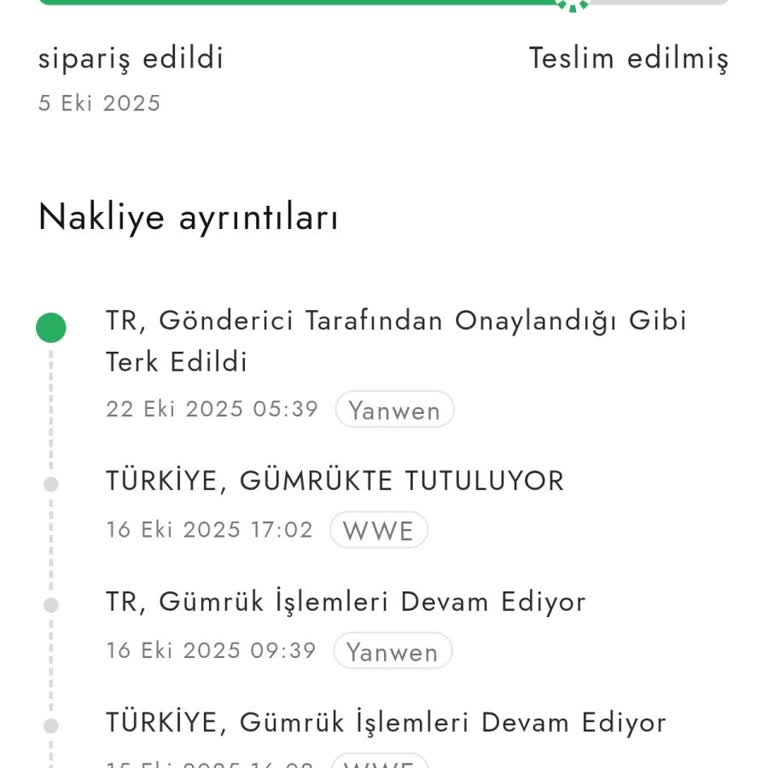 Siparişim Bir Buçuk Ay Geçmesine Rağmen Teslim Edilmedi, Mağdur Ediliyorum