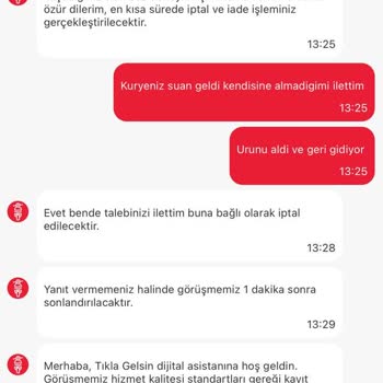 Kurye Teslim Etmediği Siparişi Teslim Edildi Gösterdi Ücret İadesi Yapılmadı