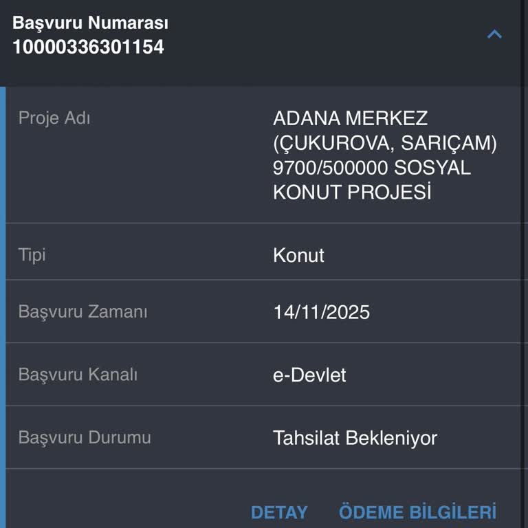 Konut Kampanyası Başvuru Ücretim Tahsil Edilmedi Mağduriyet Yaşıyorum