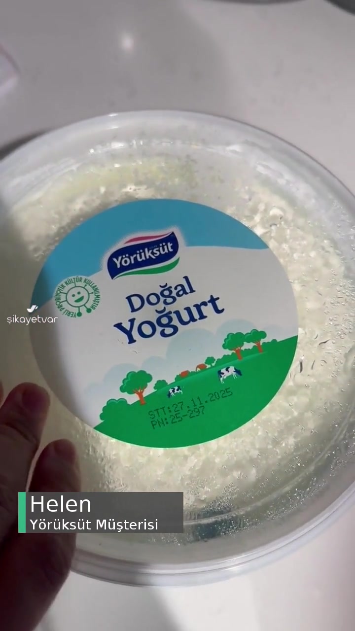 Yörüksüt Markalı Yoğurt Tarihi Geçmediği Halde Kapalı Kutu Küflenmiş! videonun kapak resmi