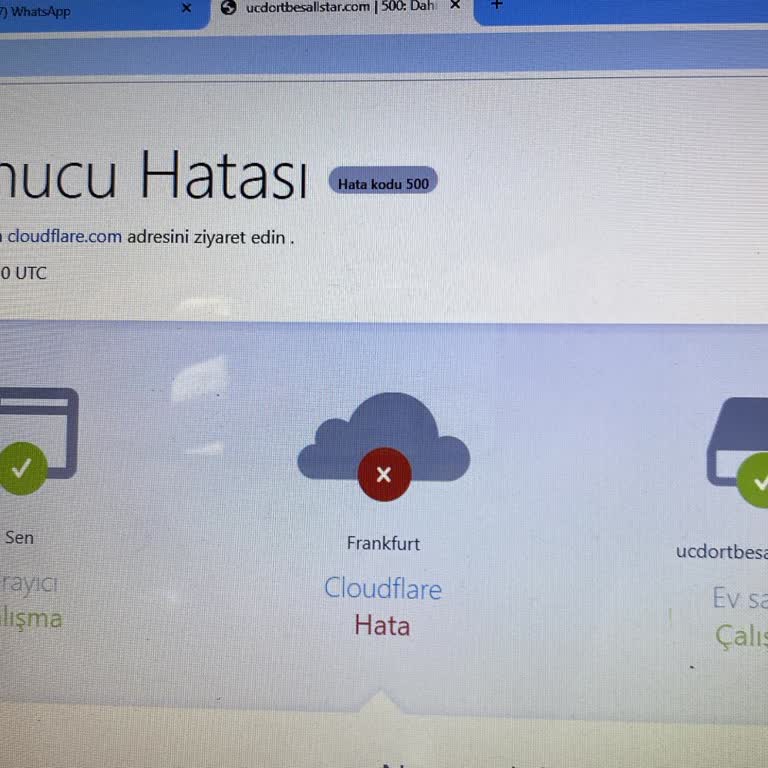 Sık Sık Yaşanan Sunucu Hatası Nedeniyle Derslere Erişemiyorum