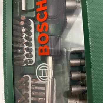 Kısa Sürede Paslanan Bosch Tornavida Seti Hayal Kırıklığı Yarattı