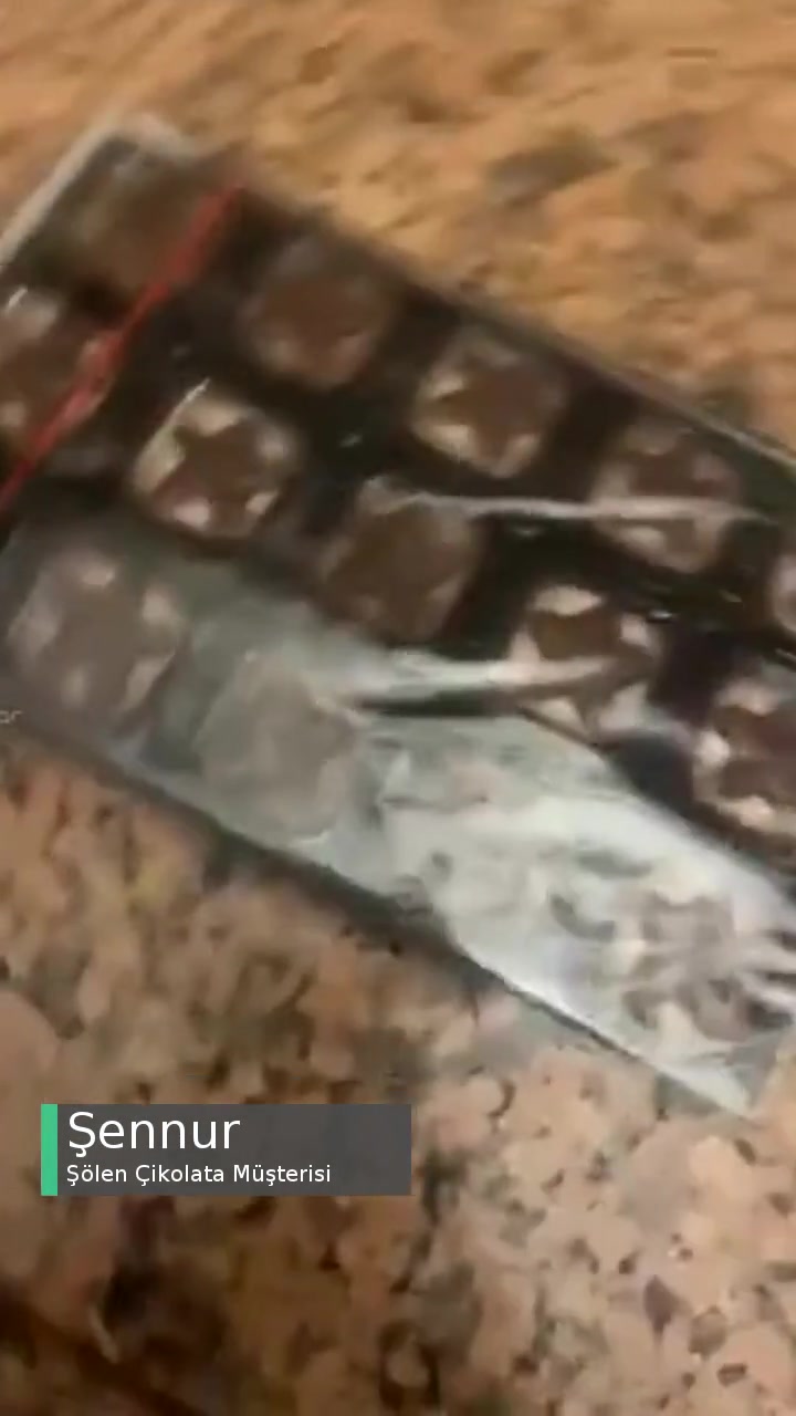 Şölen Çikolata Bozuk Çıktı! videonun kapak resmi