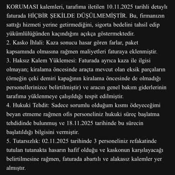 Satın Aldığım Sigorta Paketi Yok Sayıldı, Haksız Fatura Ve Hukuki Tehdit